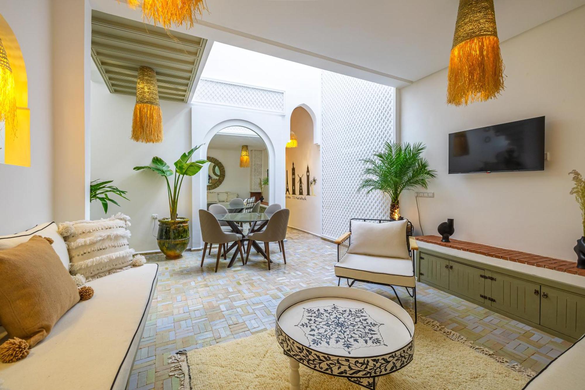 Riad Zahra Bed And Breakfast Marrakesh Exterior foto