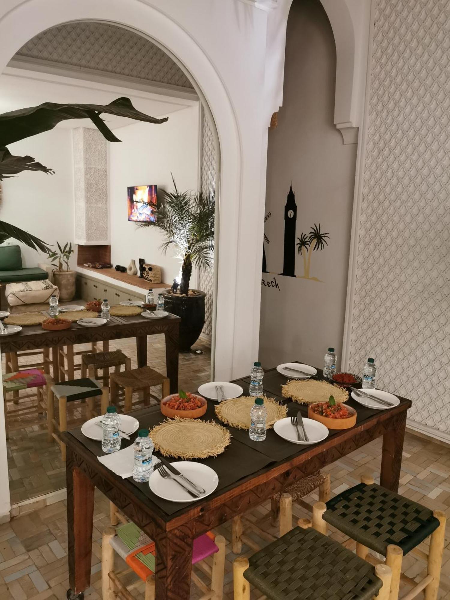 Riad Zahra Bed And Breakfast Marrakesh Exterior foto